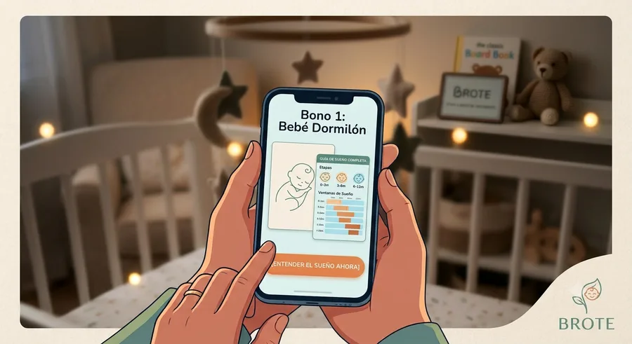 Bono 1: Bebé Dormilón — horario de siestas de hoy en el celular